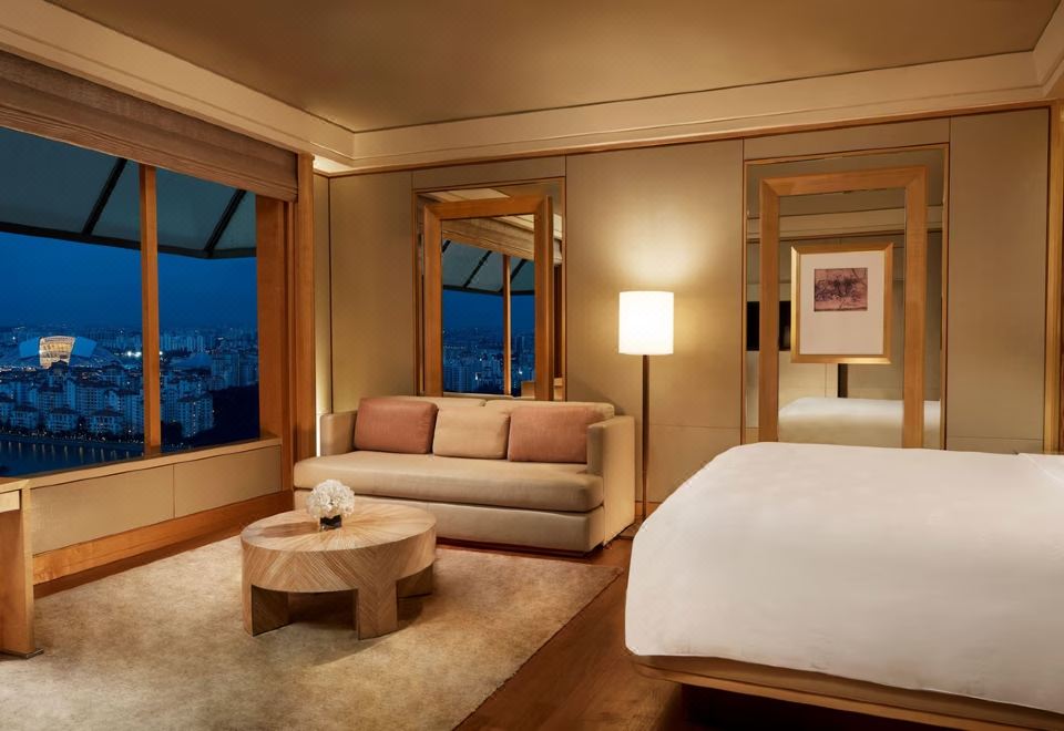 豪華加冷景觀特大床客房