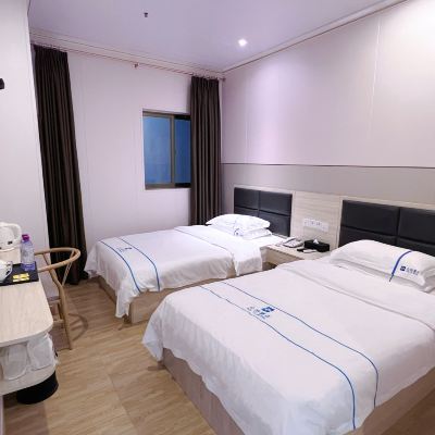 標準雙床房 珠海心怡飯店（拱北口岸高鐵站店）優惠