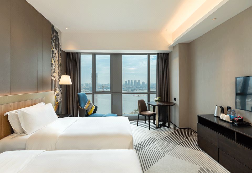 悦雅豪华江景双床房