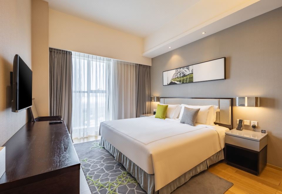 豪華一室 | 全套廚房設備+浴缸+洗衣機