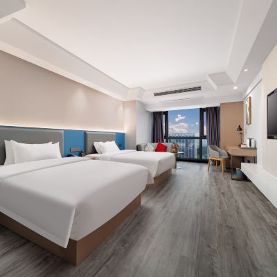 星辰丨休閒景觀雙床房「180°觀景-智能客控-高品質床品」 貴陽斯邁卡爾頓飯店（觀山湖區貴陽北站店）優惠