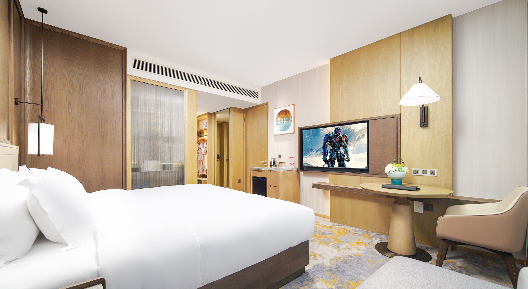 丽豪格调大床房（星级床品+托尼吹风机+小冰箱+品牌洗沐）