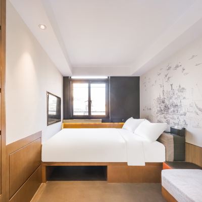 鐘聲依舊景觀大床房 八號藝術酒店（上海外灘店）優惠