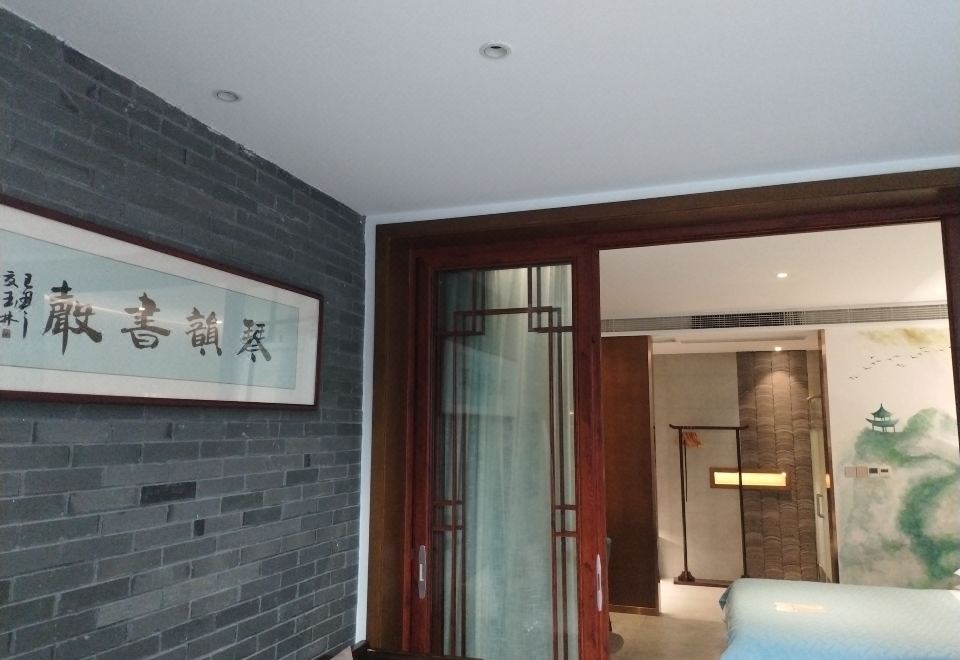 梧桐·古运河风光庭院房·亲宠物房