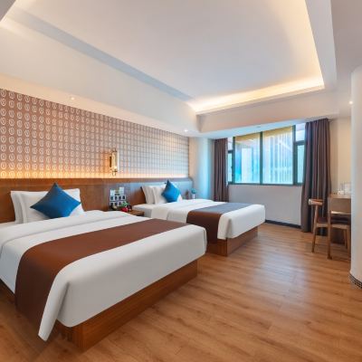 城景親子雙人間（商務書桌+乾濕分離） 廣州V酒店北京路步行街店優惠