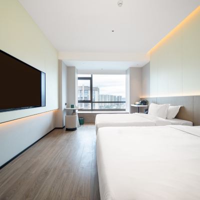 四季雙床房（智能客控+65寸電視投屏+記憶枕） 福州四季·悅城飯店（福州南站店）優惠