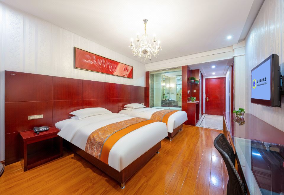 标准间（慕思乳胶床垫+智能静音加湿器+中央空调）