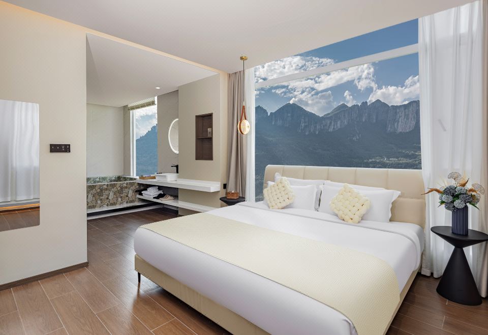 遠鄉·私湯家庭套房【尊享泡池+按摩椅+乳膠床墊+亞朵記憶枕+智能馬桶】