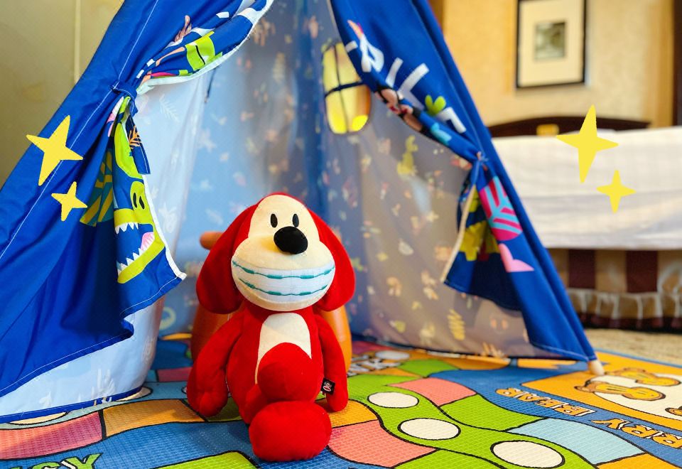 大嘴猴主题亲子房