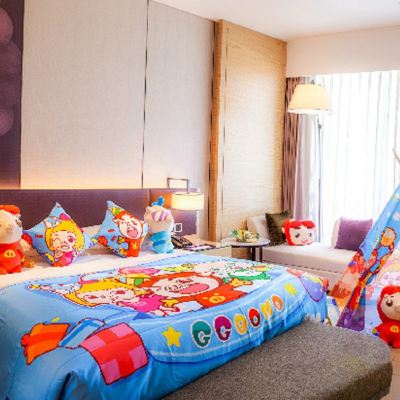 酷芽主題大床房 海口萬麗酒店優惠