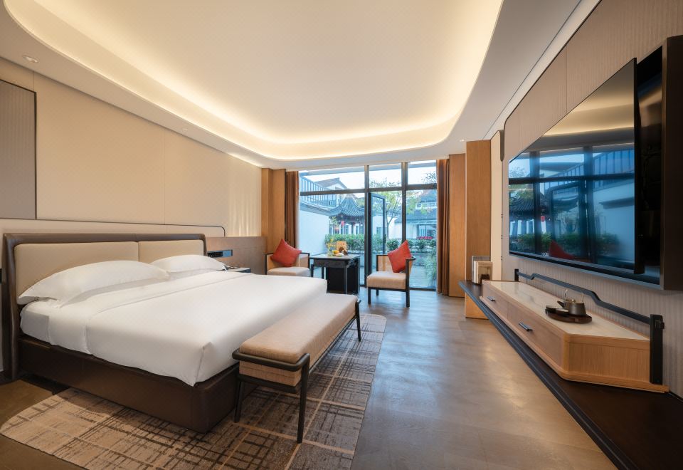 Xianheng Hotel ShaoxingQueen Room With Courtyard View