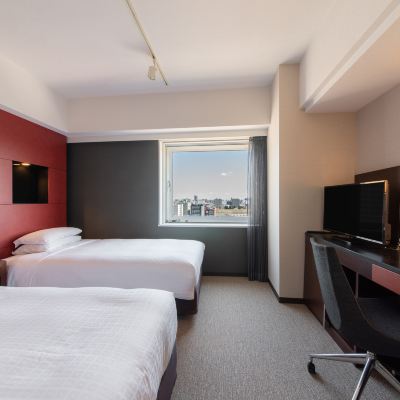 雙床房-禁菸 札幌中島公園威斯特飯店優惠