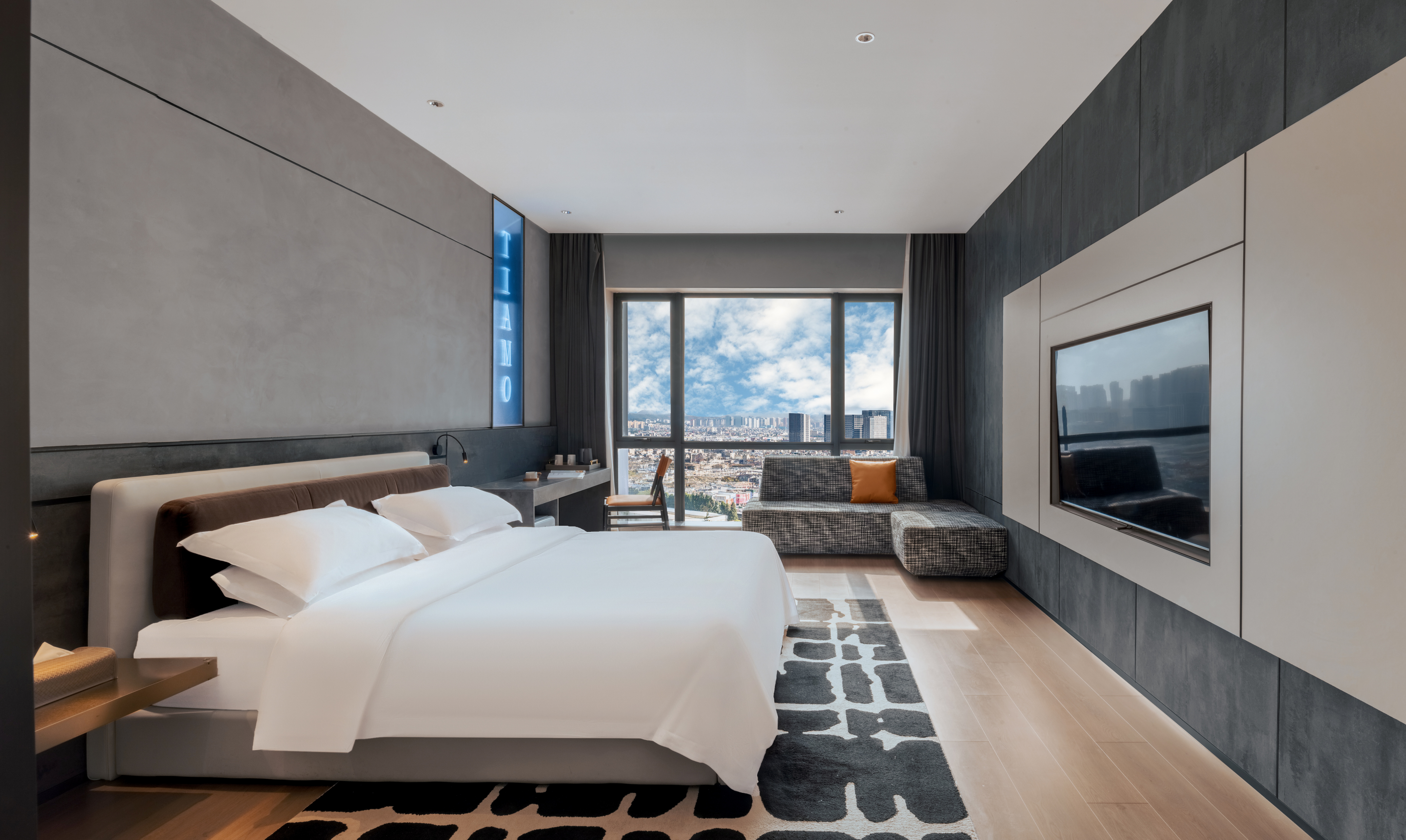 TiAmo奢华大床房[智能客控+芝华仕头等舱床垫+全套科勒衞浴]