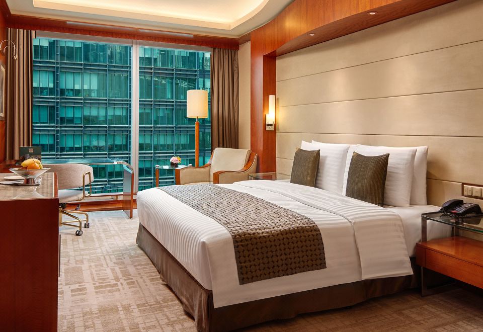 高级城景大床房