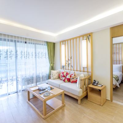 豪華大床温泉套房|十米全景露台|獨立泡池 從化方圓·雲雅酒店優惠