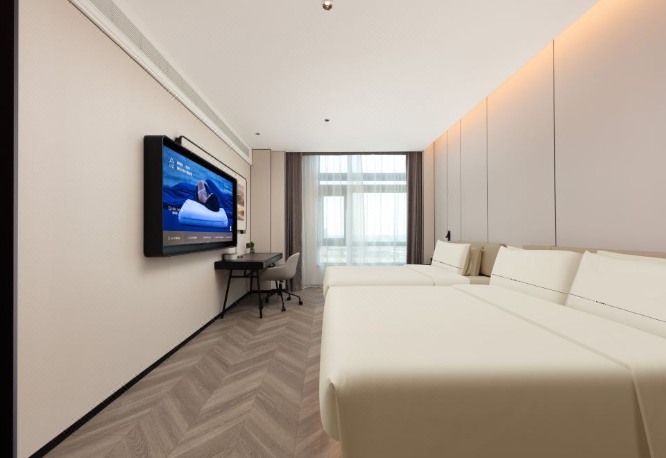 高级家庭房（深睡床枕+智能客控+公区LG洗烘机）