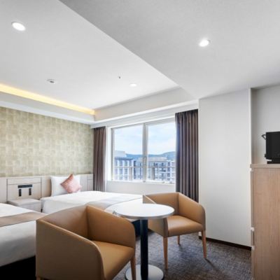 デラックスツイン 喫煙 ダイワロイネットホテル京都八条口 クーポン