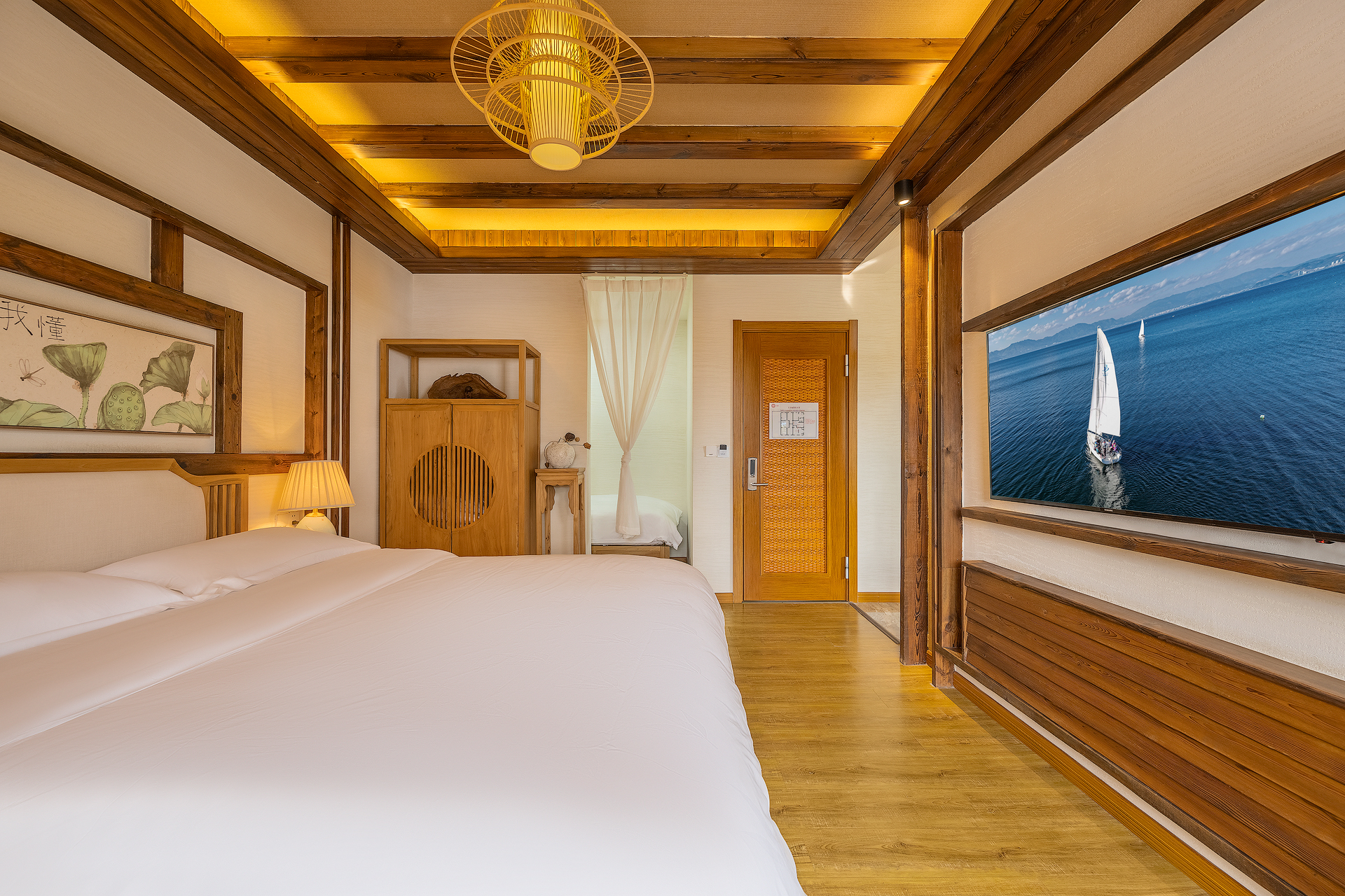 Bo Lian Chen Inn花海亲子浴缸套房