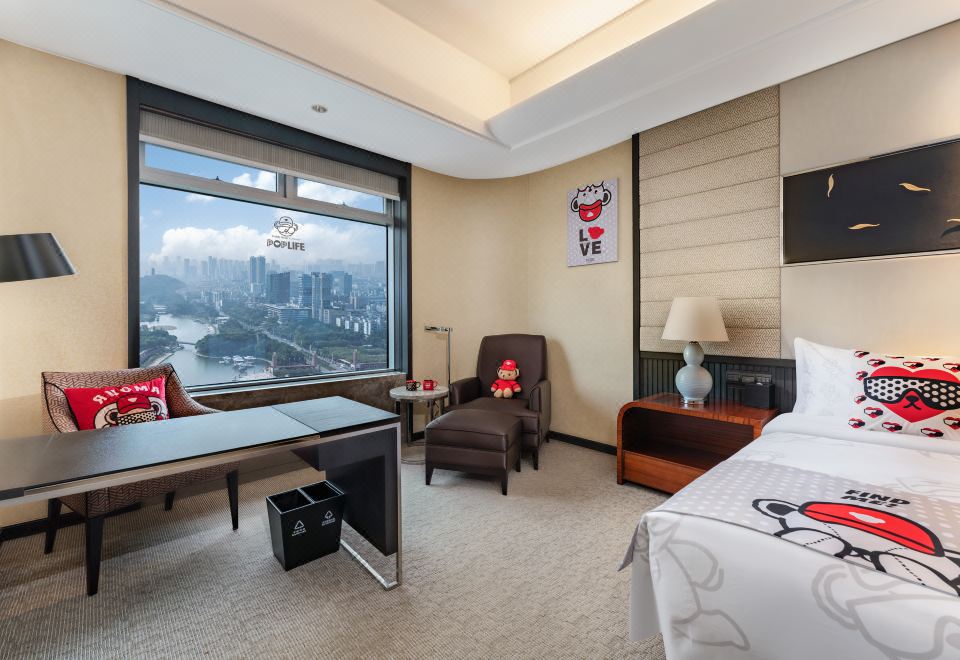 泰迪珍藏豪华湖景双床房