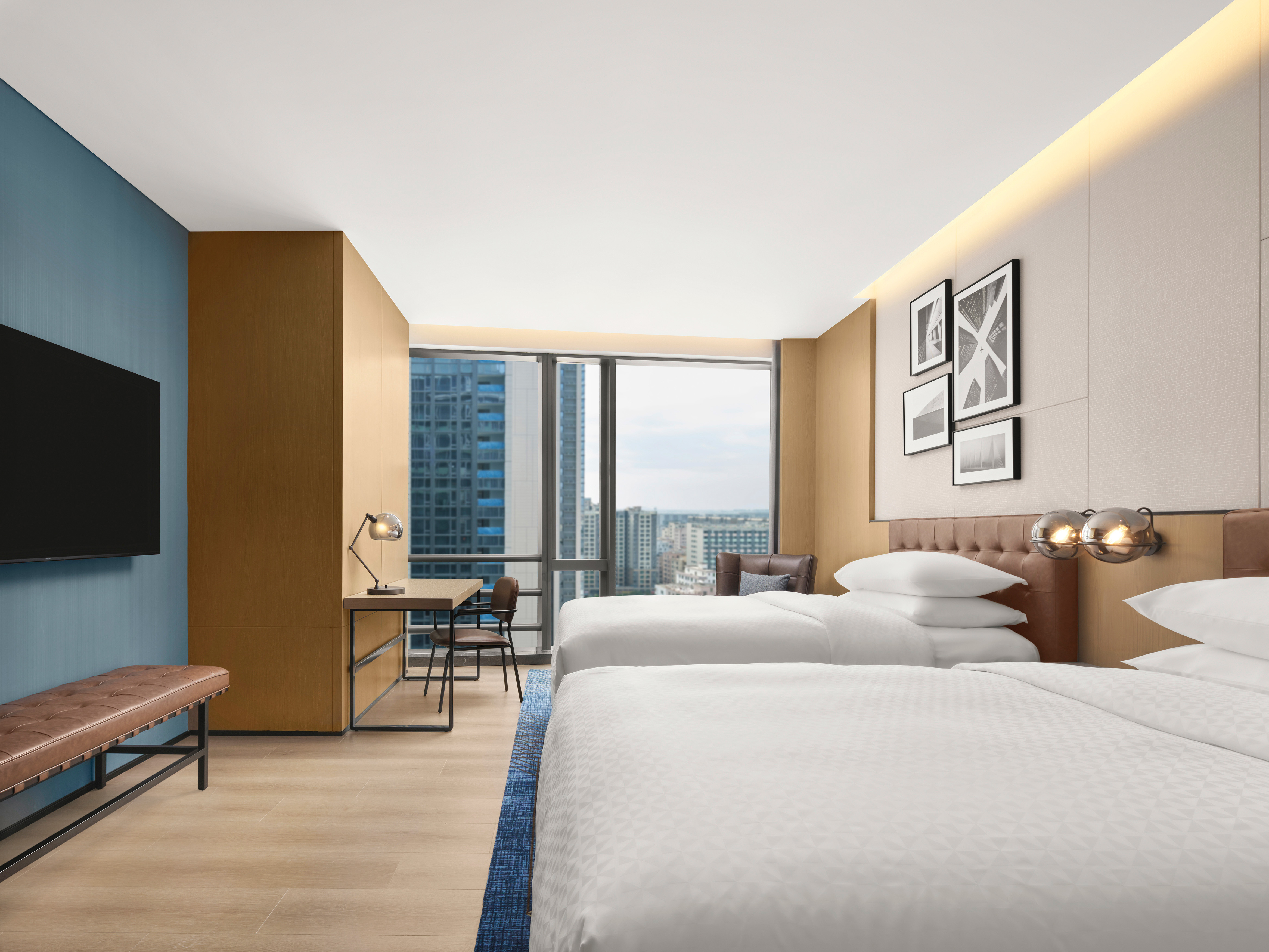 2-bed Room With City View