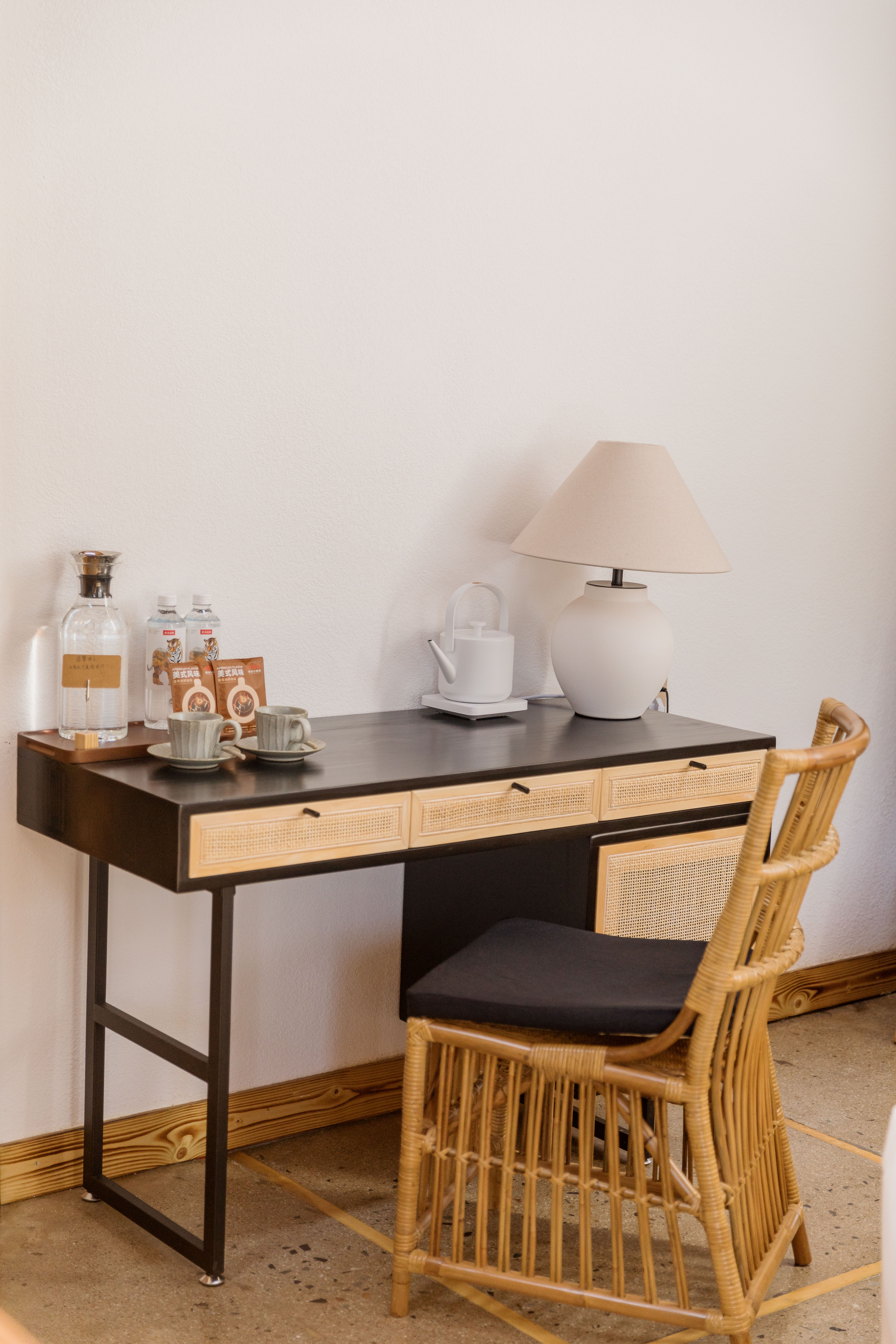 田园观景壁炉大床房