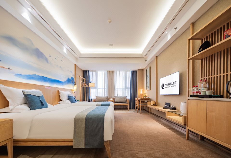 悦享·高级双床房-蓝牙音响+智能马桶