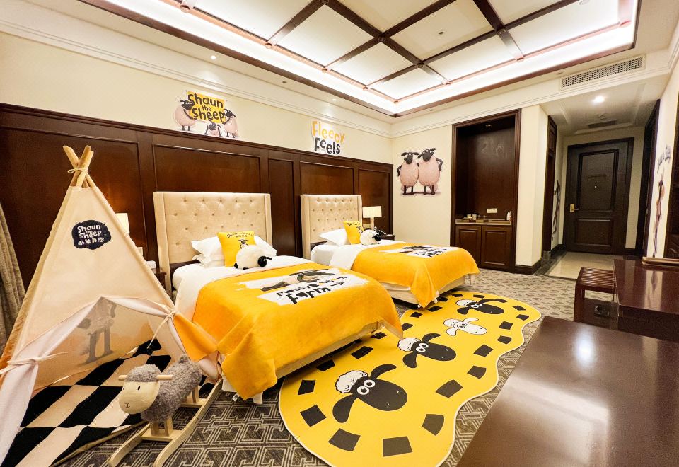 Baihualin Hot Spring Valley HotelShaun The Sheep Theme Standard Room
