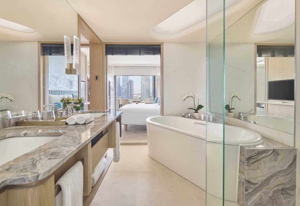 行政樓層濱海灣景觀客房 （雙床）