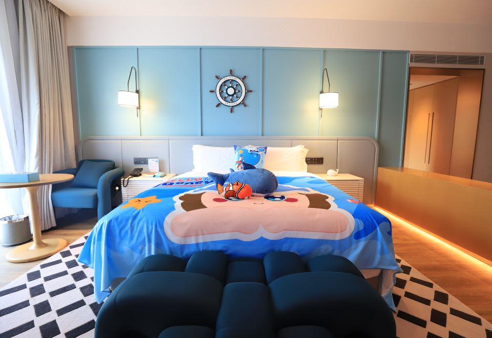 The pata hotel ZhuhaiOcean Baby Theme Family Suite (Smart Control + Mini Bar + Natural Latex Pillow)