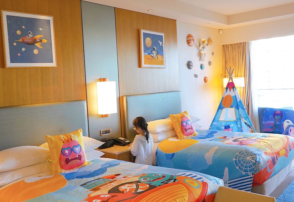 星奇宝贝亲子主题双床房【海景】