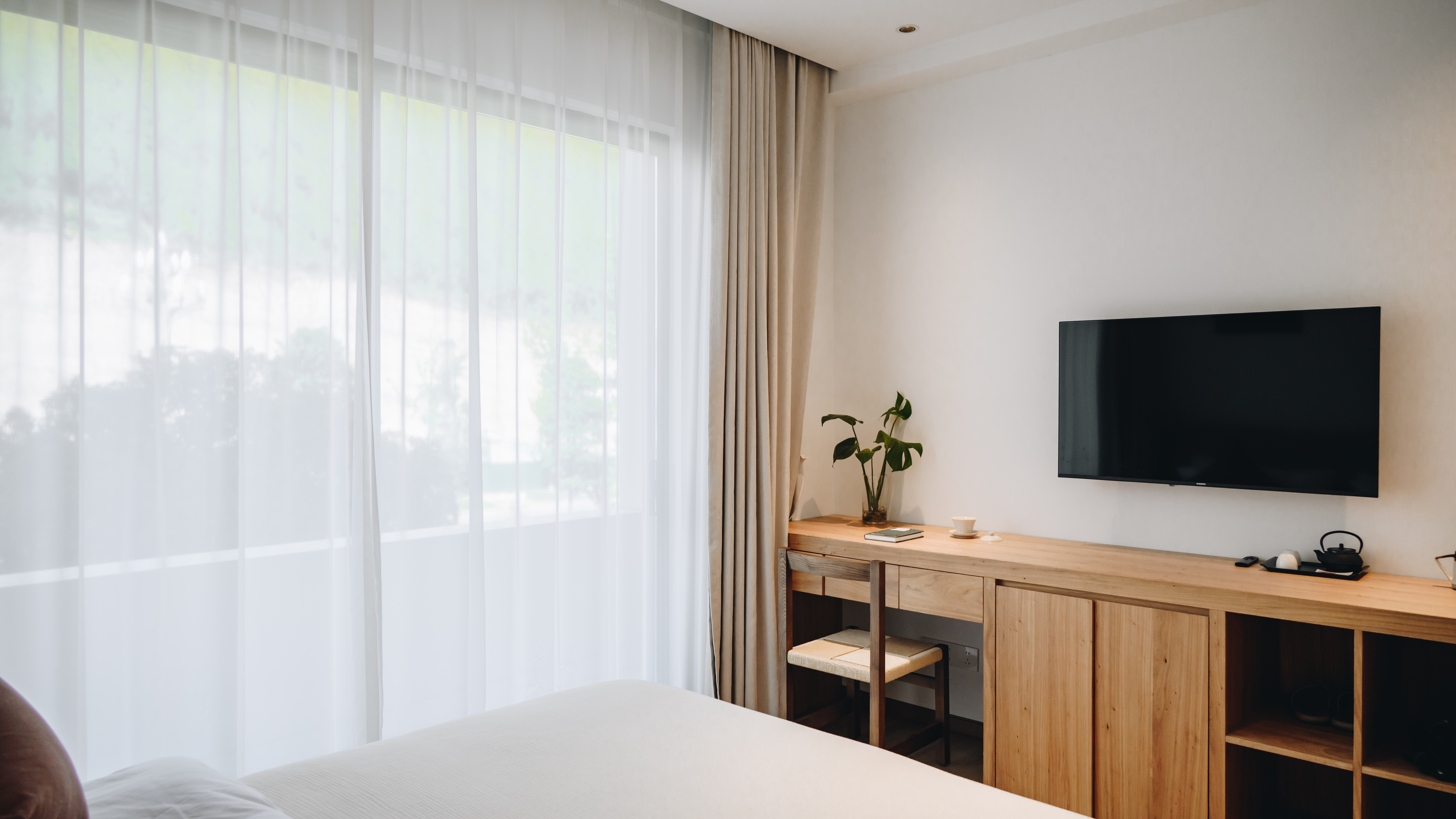 樂里·精致院景大床房