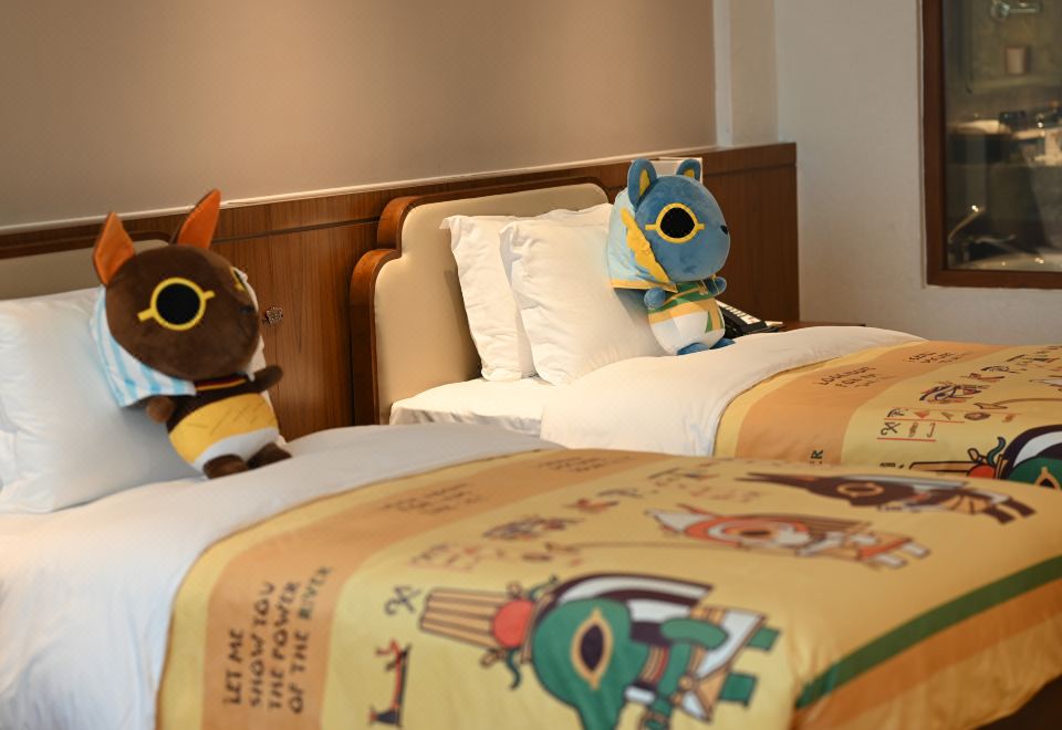 埃及萌神家庭親子房