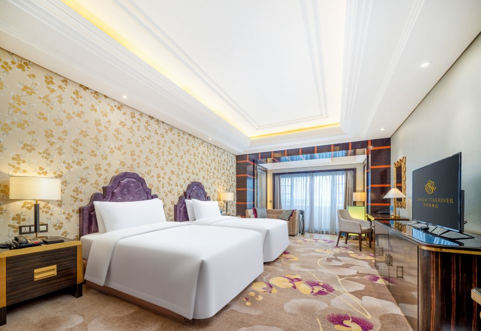 城堡江景雙床房