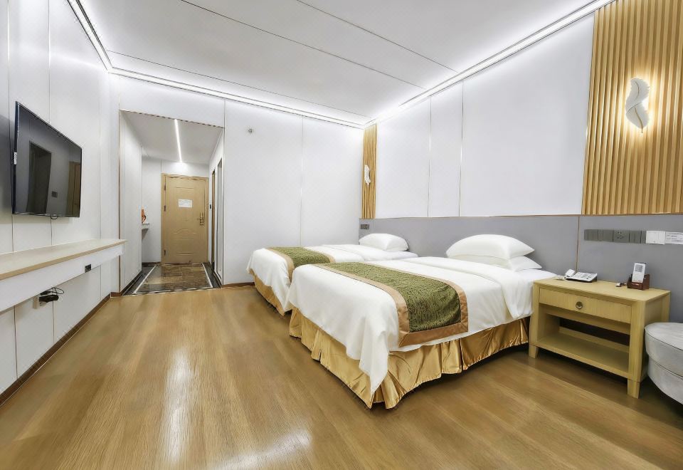 现代风轻奢双床房