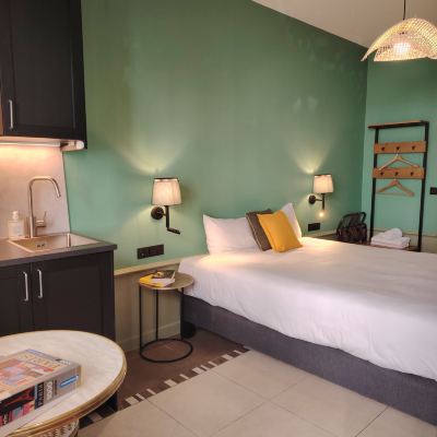 雙人間 - 帶小廚房 蒙馬特村嘻哈旅舍優惠