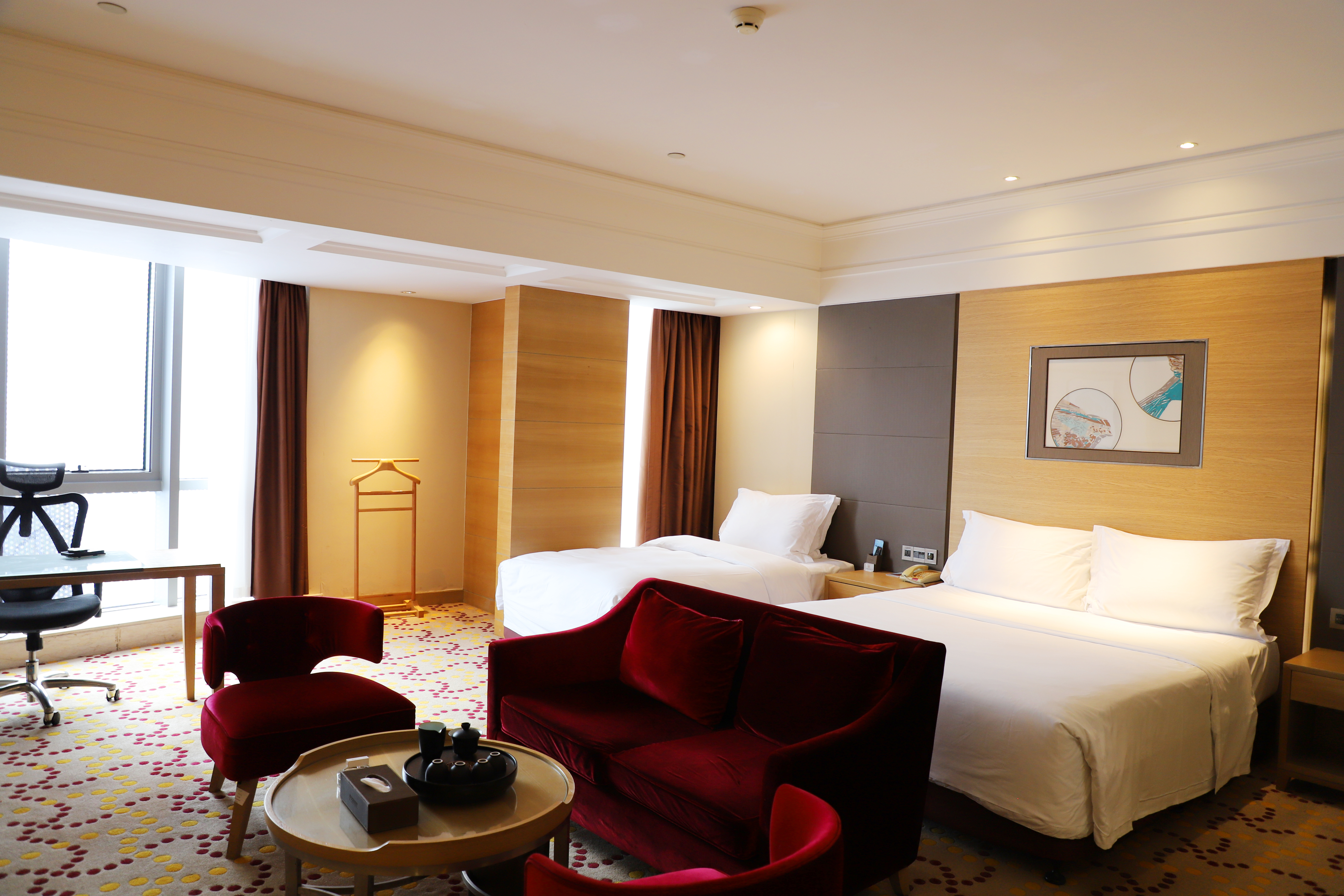 家庭子母双床房