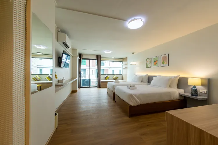 ห้องดีลักส์ เตียงคู่