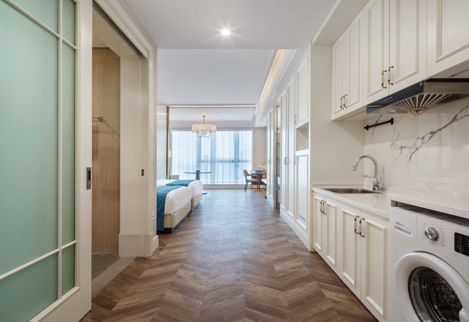 精选豪华双床房 高楼观景俯瞰都市繁华