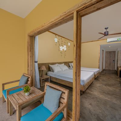 豪華園景三人房 富國島拉海娜度假飯店優惠