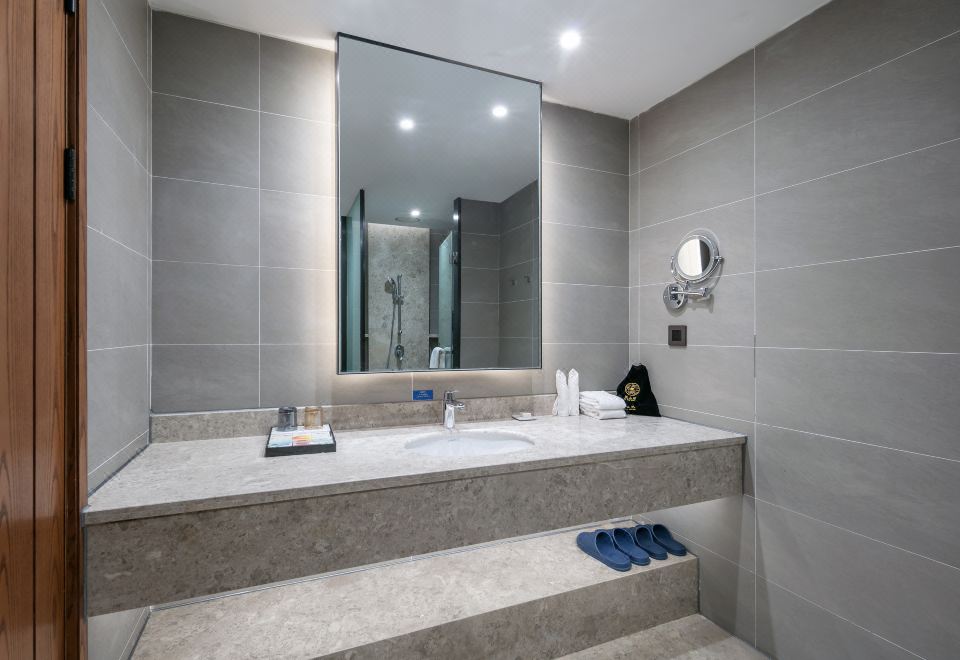 洗心院麻將大床房