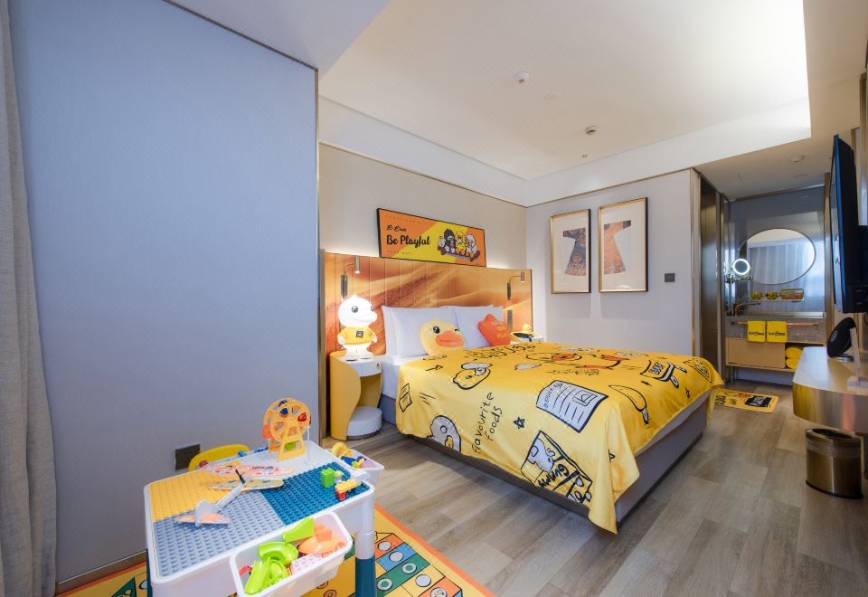 小黃鴨親子大床房（卡通主題帳篷）