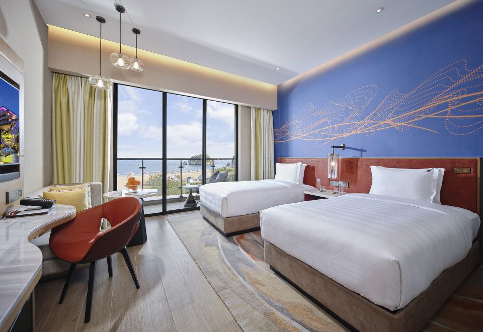 尊尚海景雙床房