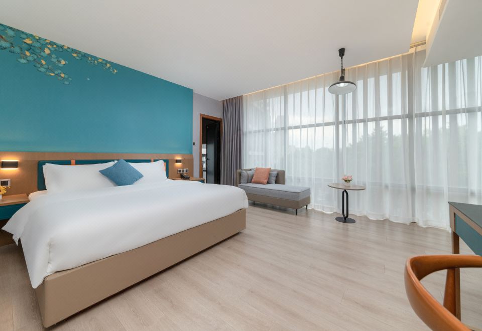 美致·行政大床房（中央空调+坐卧沙发+舒适好眠床垫+迷你冰箱+定制深睡好眠床品）