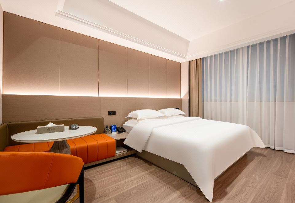 優享大床房|智能客控+智能馬桶|