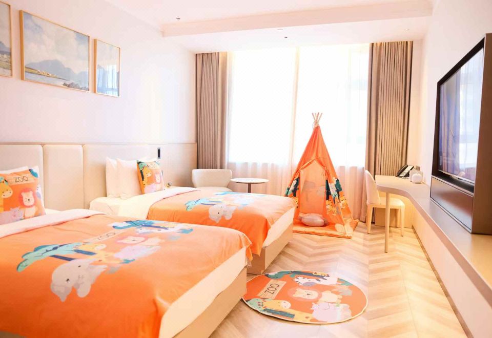 融悅親子主題雙床房（空氣凈化器+投屏電視+智能客控）