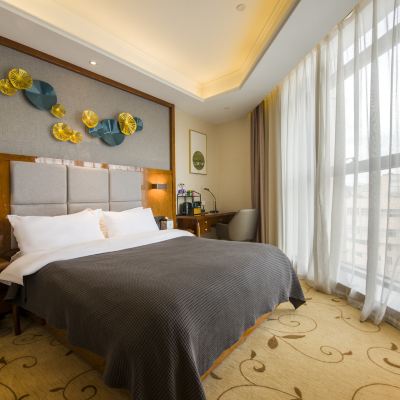 悦居大床房丨慕思床墊·mini冰箱·記憶枕頭 麗橙酒店·悦（貴陽大十字廣場店）優惠