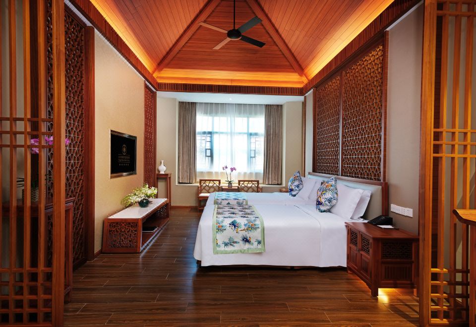 别墅大床房-独立洗手间-慕思寝具