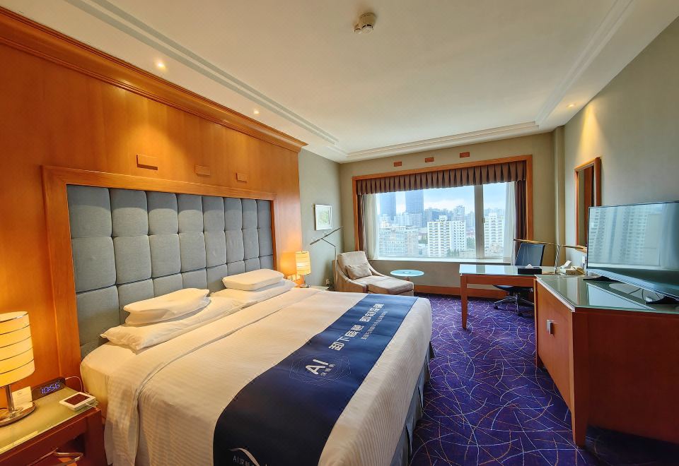 添眠AI深睡-高級豪華大床房（智能按摩床墊）