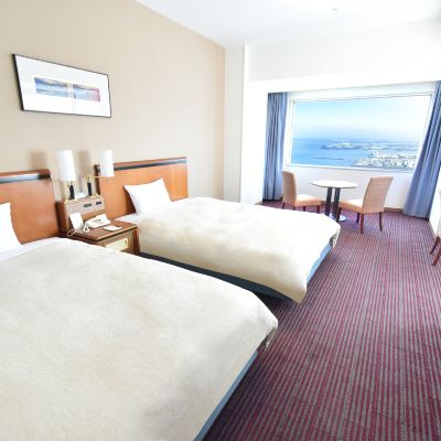 デラックスコーナーツインルーム(禁煙) スターゲイトホテル関西エアポート クーポン