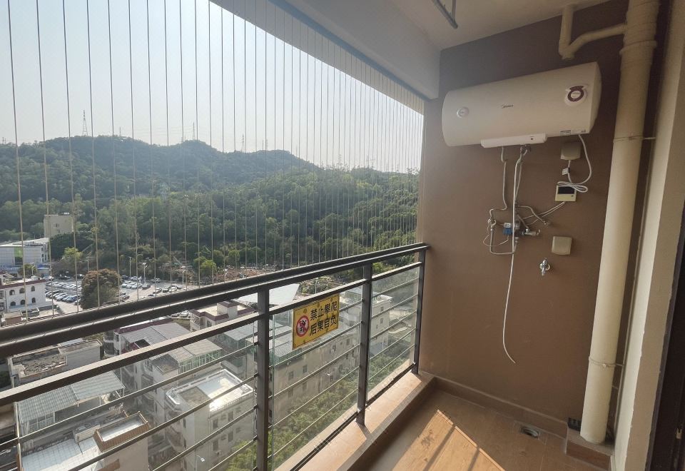 富士山日式和风主题房（独立大阳台＋自助洗衣机）